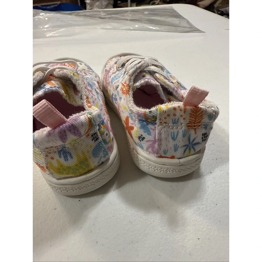 Wonder Nation‎ Memory Foam slip ons- Animal Palm Print Kids Size 5